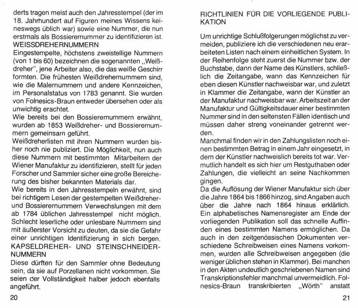 Markenlexikon 4 Wiener Porzellan